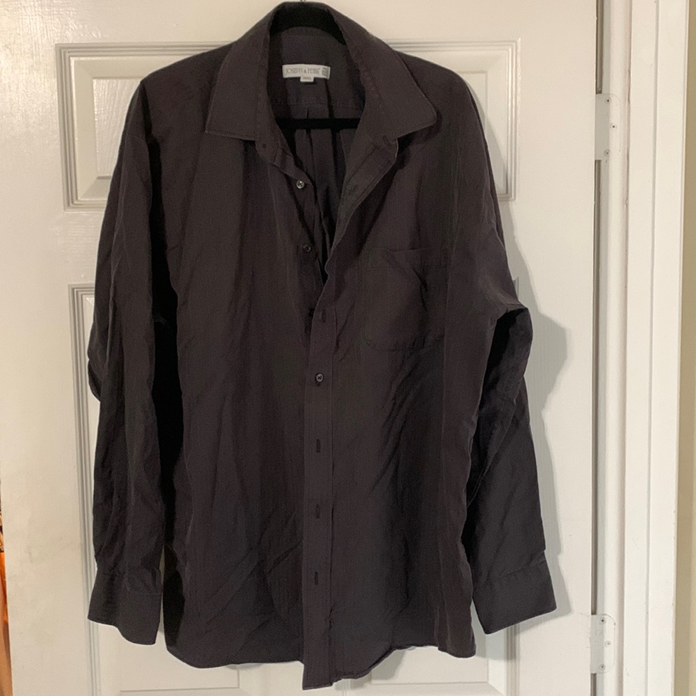(2) Joseph & Feiss 18-1/2 36/37 Tall Long Sleeve Button Up Shirt